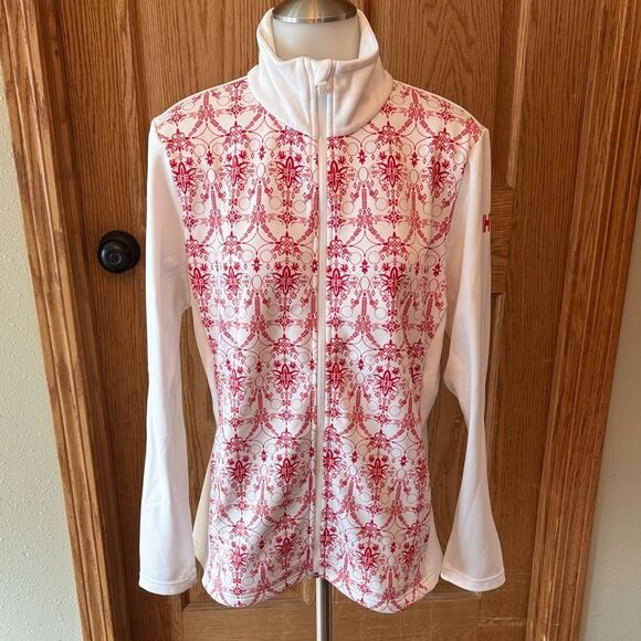 HELLY HANSEN Nordic Snowflake Print Full Zip Performance Jacket - Picture 2 of 12